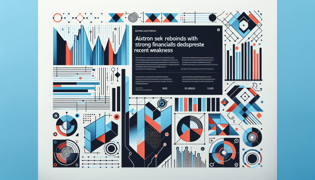 Bild für AIXTRON SE Aktie erholt sich trotz der jüngsten Schwäche mit starken Finanzkennzahlen