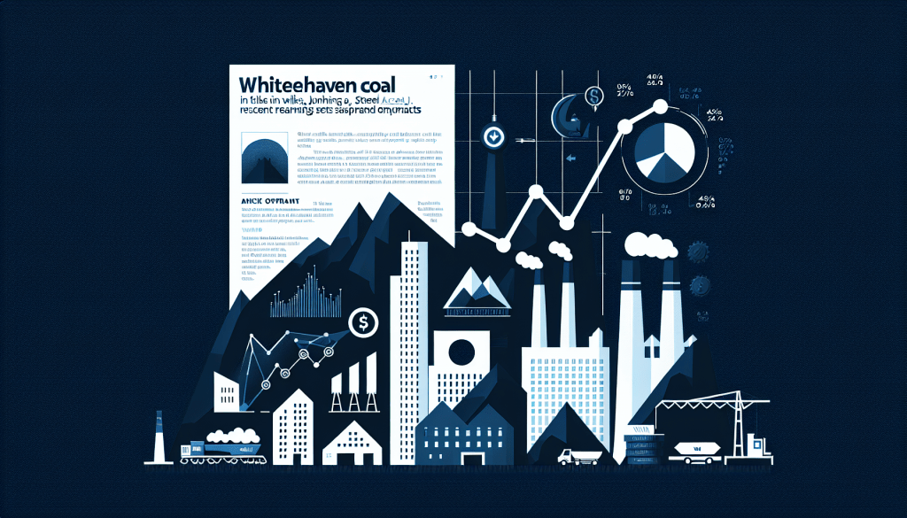 Bild für Whitehaven Coal in Gesprächen mit JSW Steel, jüngstes Ergebnis übertrifft Schätzungen